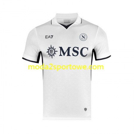 Koszulka SSC NAPOLI Wyjazdowe Stroje Piłkarskie 2024/25 Krótki Rękaw